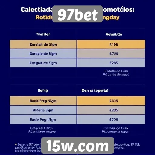 Impacto das promoções no engajamento de usuários na 97bet